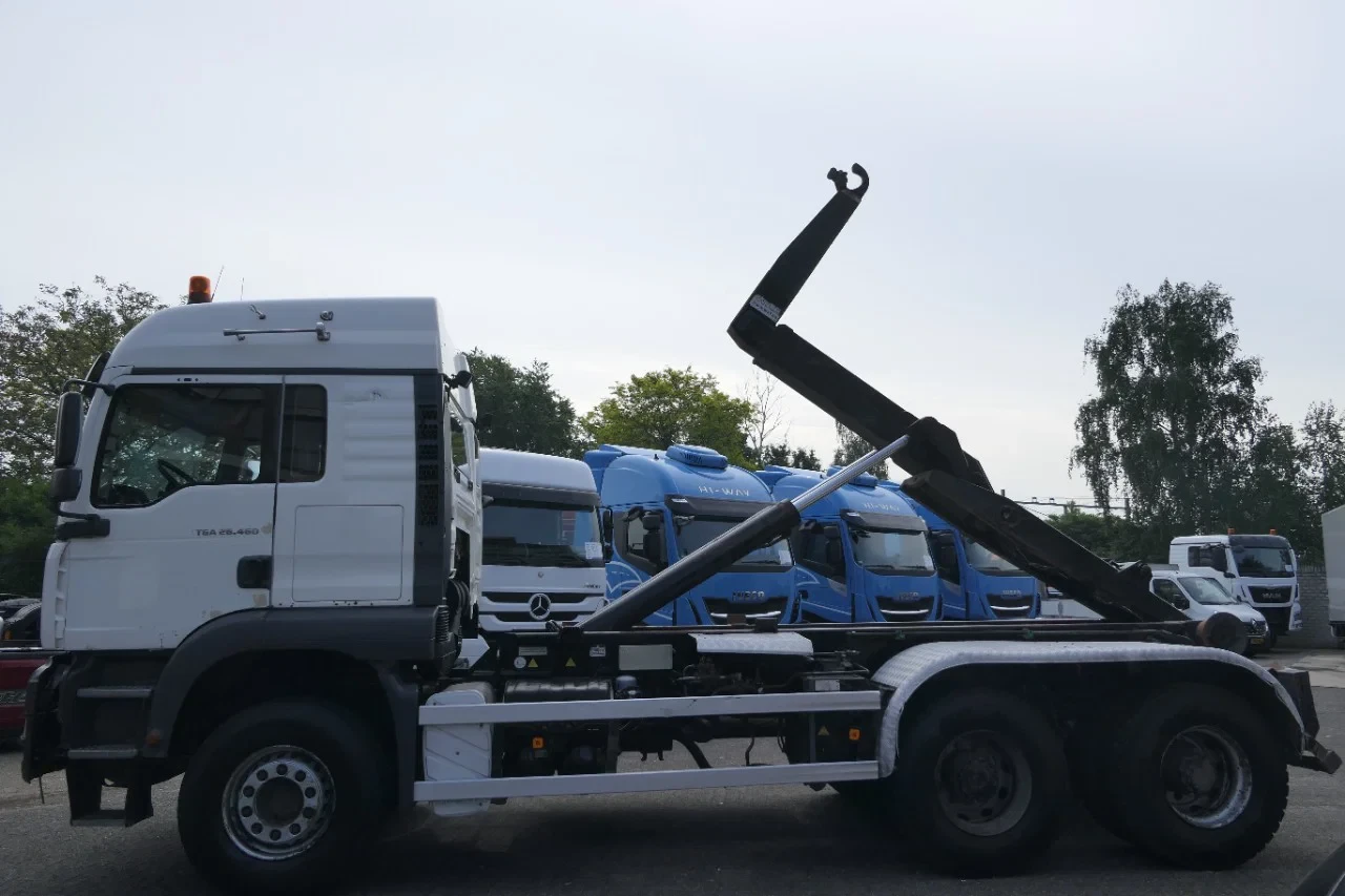 MAN TGA 2005 - 26.460 | Hooklift VDL 25Ton | 6X4 | 754023Km | 2005 | Full Spring | Sleep Cab. | Stand Klima | Belgium Truck obrázek 8