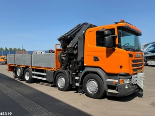 Scania G 2015 - 450 Euro 6 HMF 60 Tonmeter laadkraan + Fly-Jib obrazek 9
