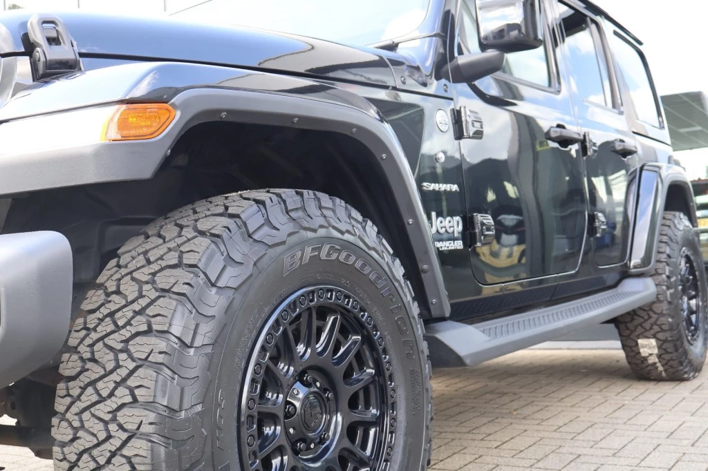 Jeep Wrangler 2018 - 2.0T SAHARA 4x4 Automaat / Leder / 1e Eigenaar afbeelding 46