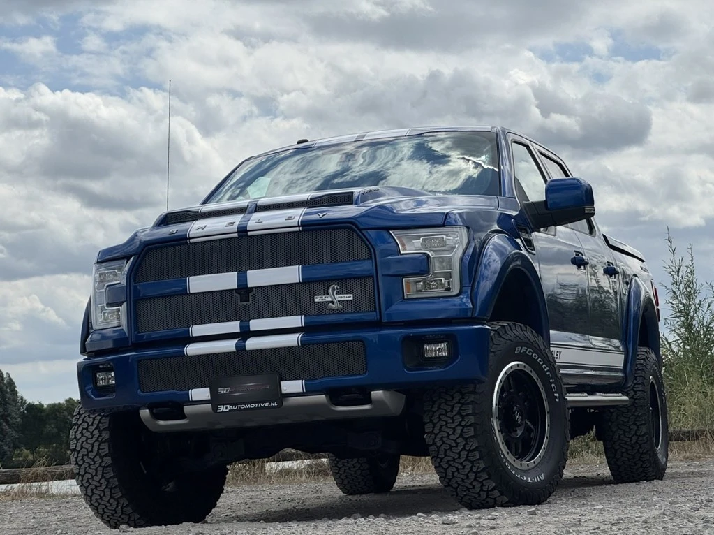 Ford F-150 2019 - USA SHELBY 5.0L V8 SUPERCHARGED 750 PK, LAGE BIJTELLING, BTW OF MARGE, 1E EIG, DEALER ONDERH, FULLY LOADED! afbeelding 1