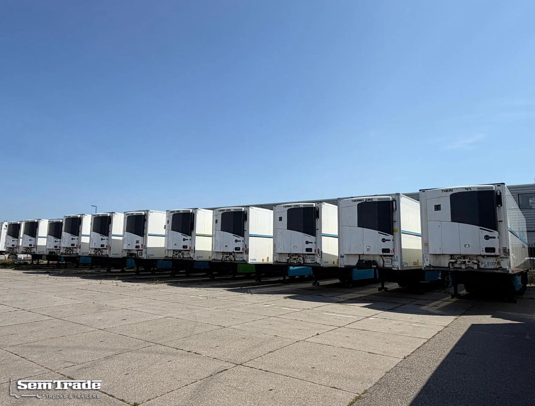 Schmitz Cargobull 2018 - SCB*S3B THERMO KING SLXi300 FLOWERWIDE 270 CM HIGH DISC BRAKES HOLLAND TRAILER MANY PIECES AVAILABLE Bild 2