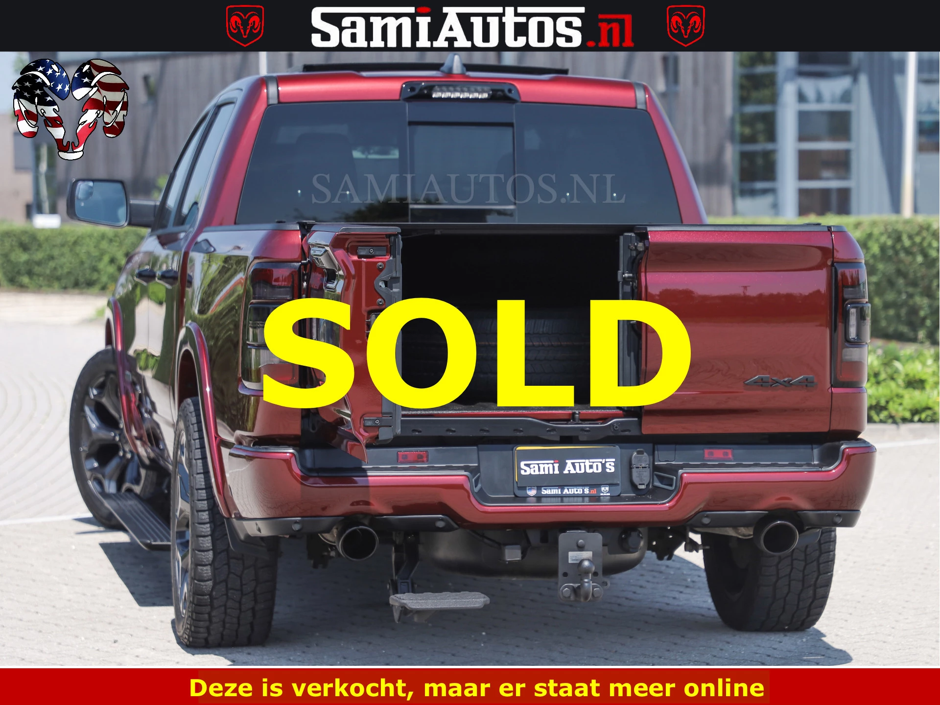 Dodge Ram Pick-Up 2024 - DELMONICO | LIMITED NIGHT 5.7 V8 | BOM VOL | HUD | LUCHTVERING | MEEST LUXE DUBBELE CABINE | 5 PERSOONS | obrázek 34