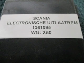 Scania - 1361095 ELECTRONISCHE UITLAATREM afbeelding 2 miniatuur