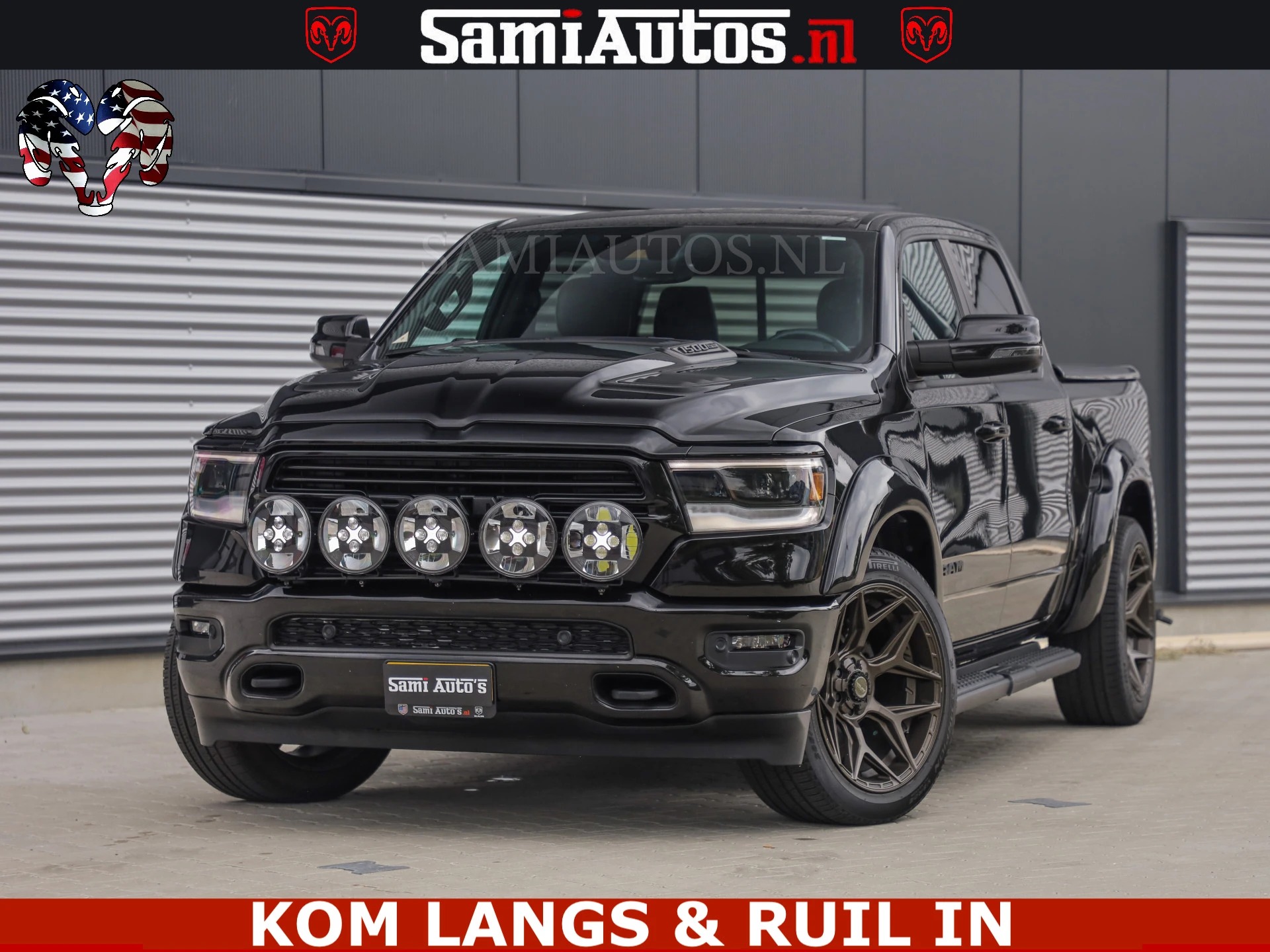 Dodge Ram Pick-Up 2023 - DE DONDER | 5.7 V8 HEMI | BRONZE BREDE WIELEN | WIDE BODY | OPEN UITLAAT KLEP | ZEER DIK | image 27