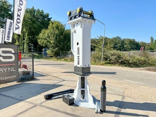 2026 - Maxx 2000 hammer / 18-26 ton /hydraulic breaker / afbeelding 2 miniatuur
