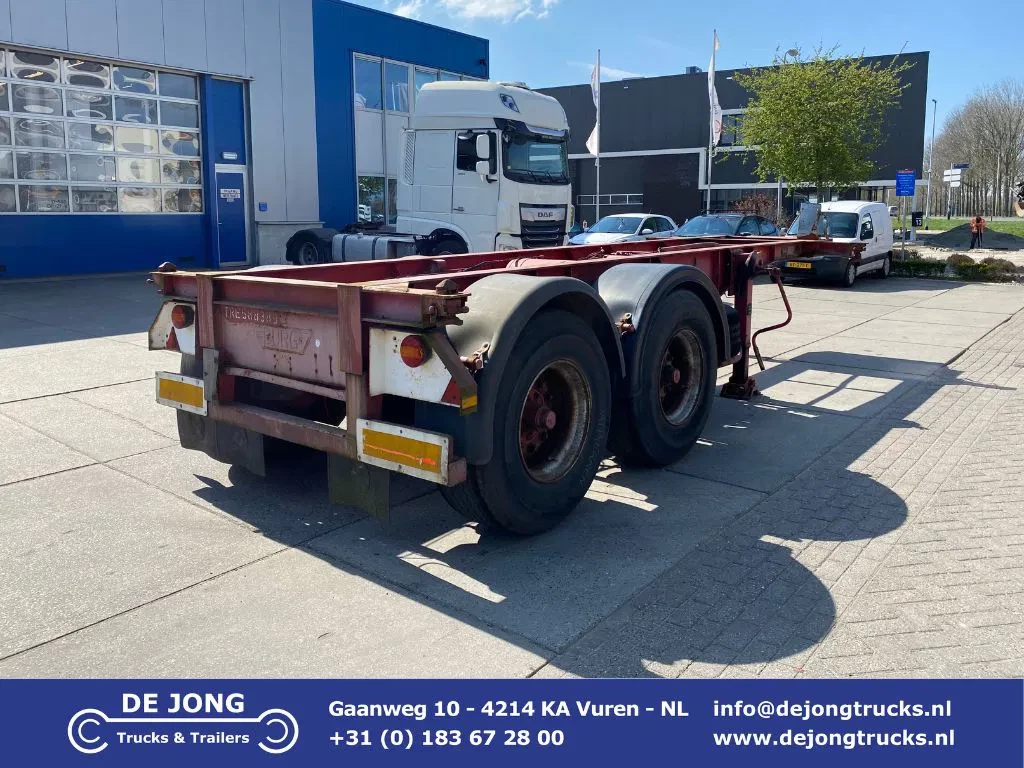 Burg 1990 - 20 FT Container Chassis / BPW afbeelding 1