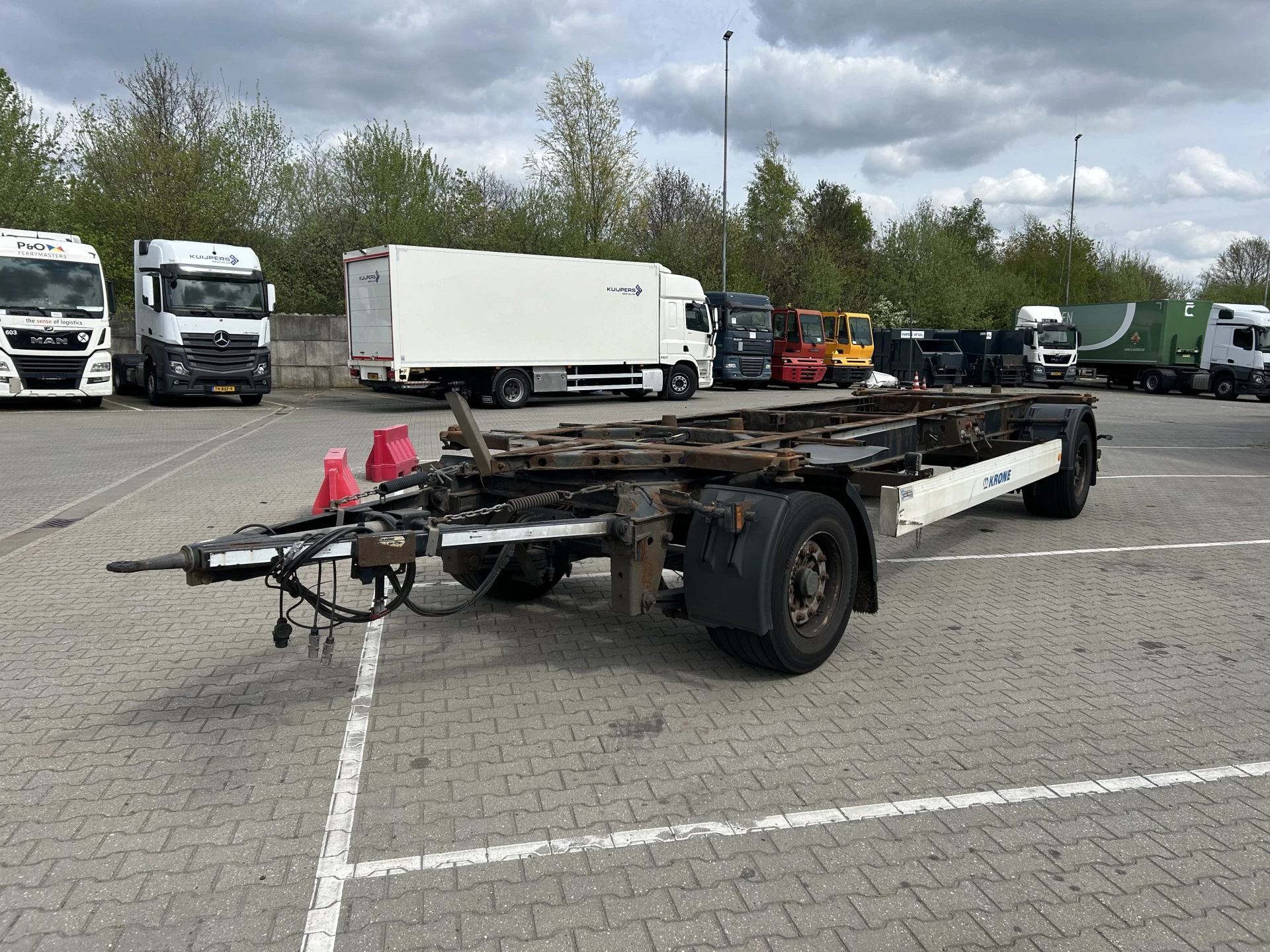 Krone BDF Box Carrier 2013 - / Molen - Schamel Aanhanger obrázek 15