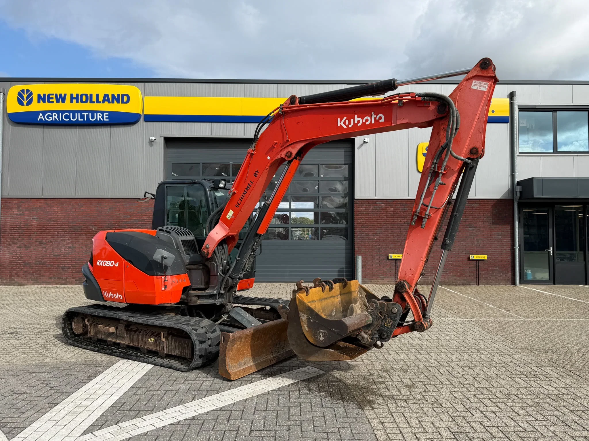 Kubota 2018 - KX080-4 afbeelding 1