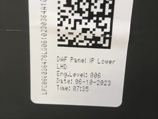 DAF N/A - 2328709 DASHBOARDPANEEL CENTRAALKAST (NIEUW) immagine 3