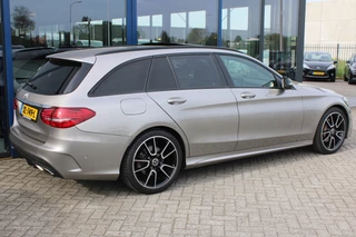 Mercedes-Benz C-Class 2019 - Estate 160 AUT9 AMG NIGHT PAKKET PANORAMADAK 360-CAMERA 19'' NL AUTO imagem 6