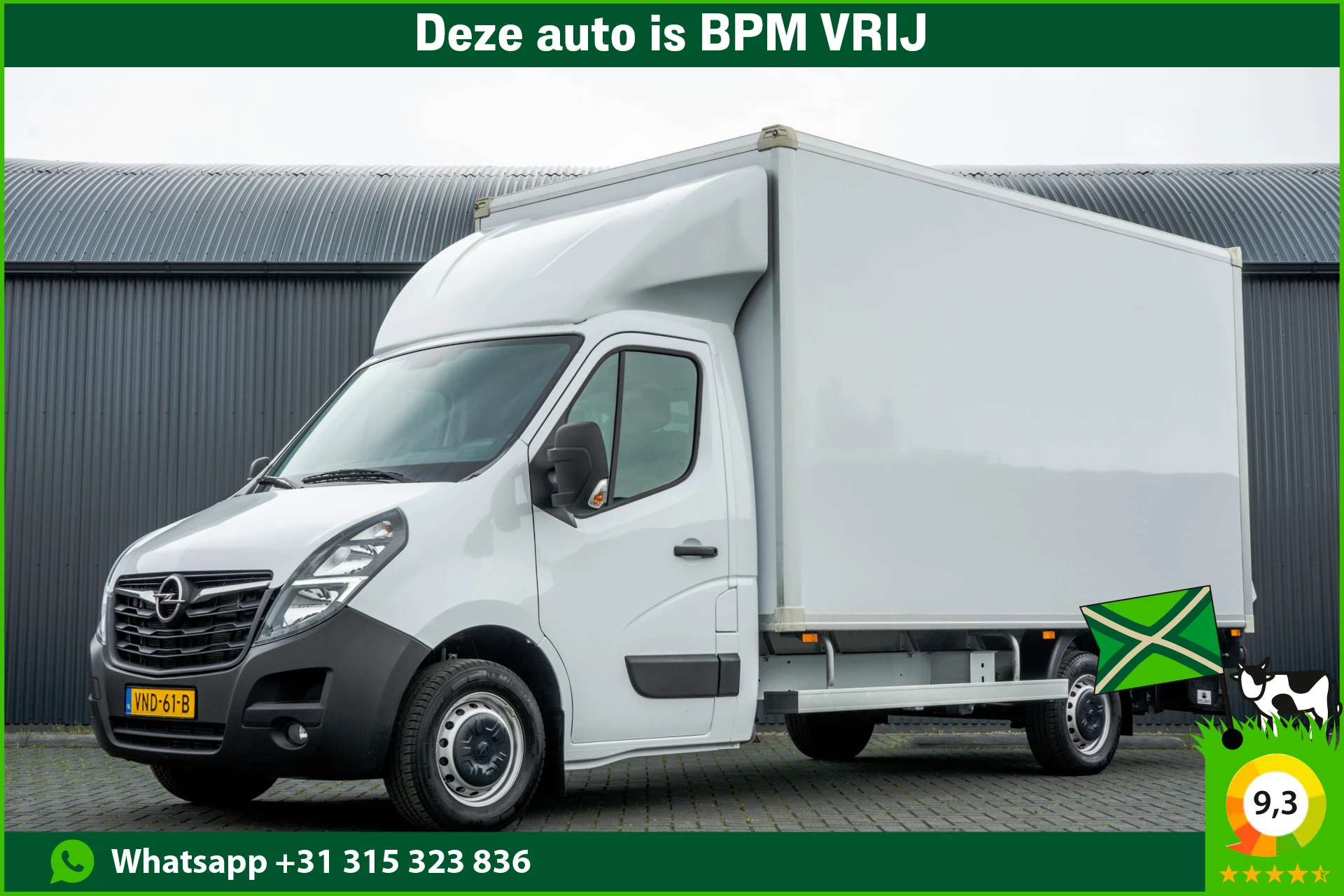 Opel Movano 2021 - **2.3 CDTI BiTurbo | Bakwagen met Laadklep | Euro 6 | 146 PK | Cruise | Airco | Navigatie** obrázek 1