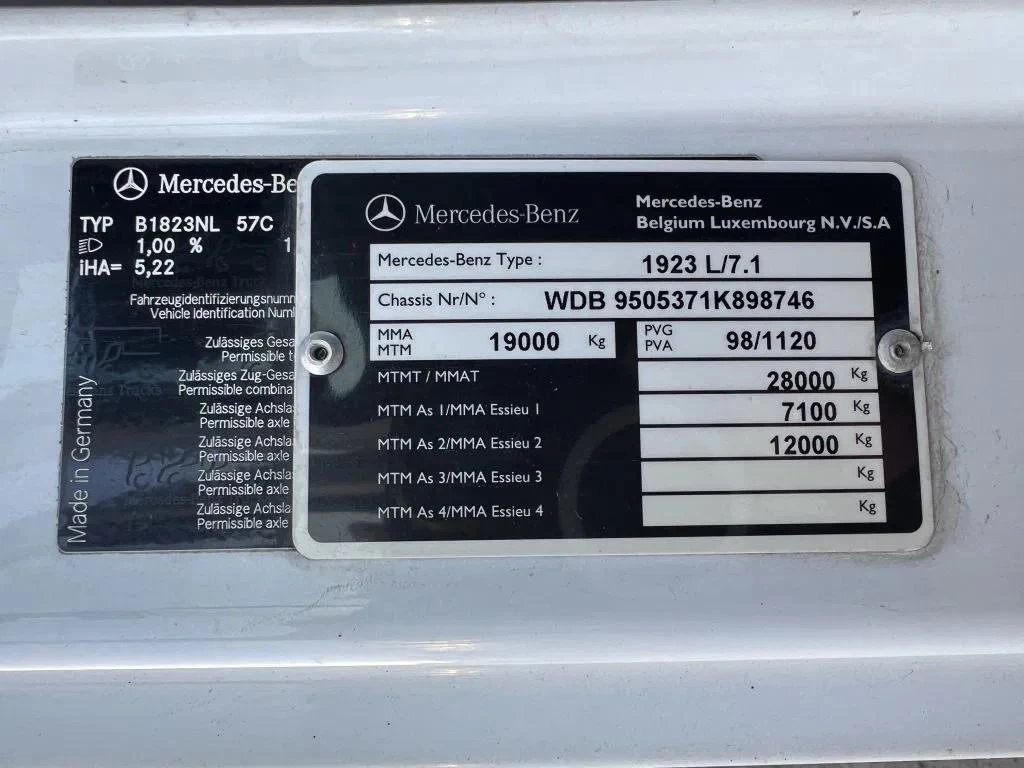 Mercedes-Benz Atego 2004 obrázek 43