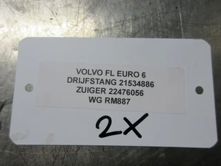 Volvo - 22476056/21534886 ZUIGER EN DRIJFSTANG VOLVO FL 210 EURO 6 afbeelding 2 miniatuur