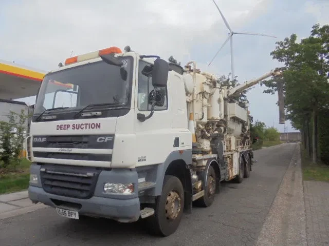 DAF CF 85.410 2008 - 8X4 BLADGEVEERD afbeelding 1