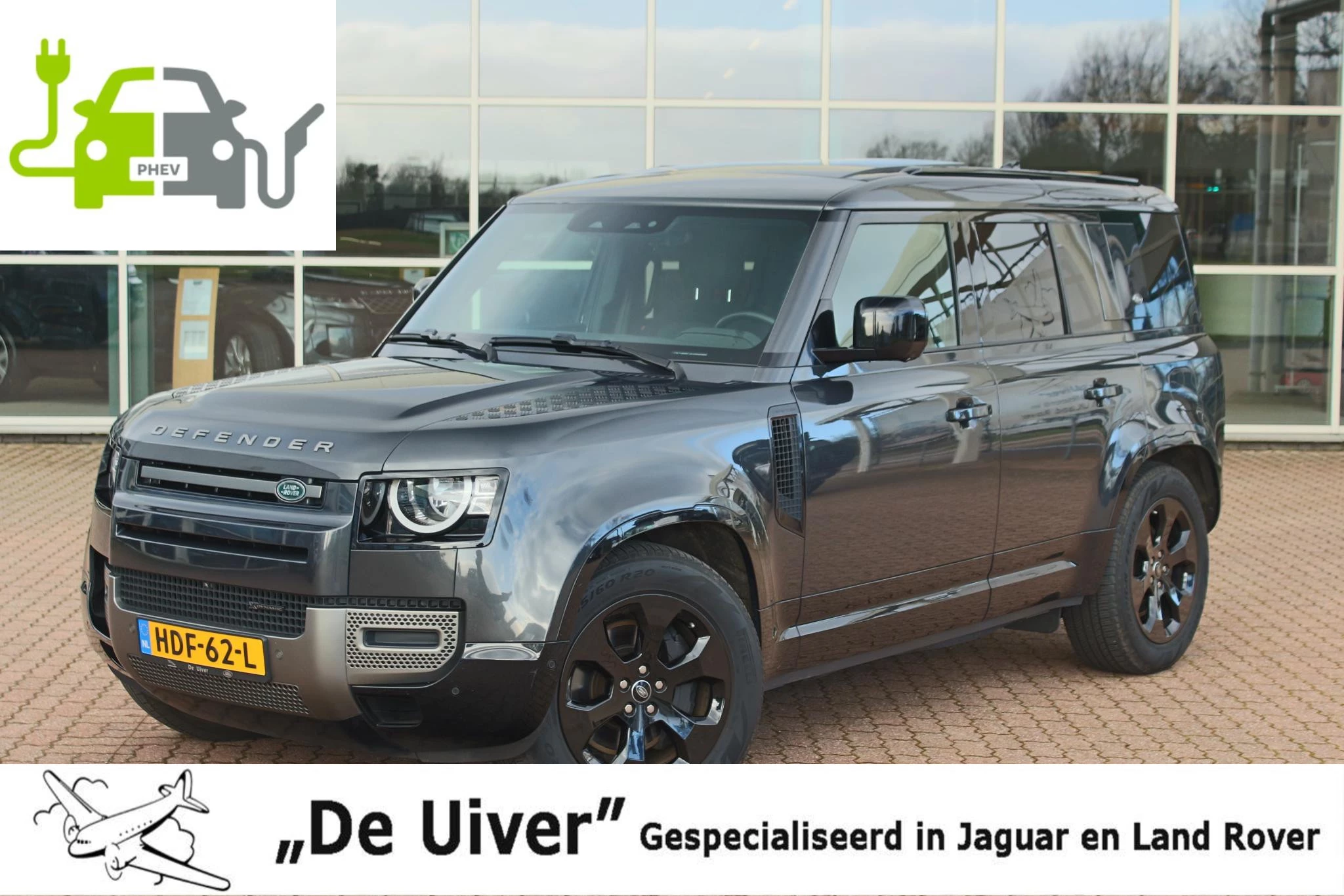Land Rover Defender 2021 - 2.0 P400e 110 X-Dynamic afbeelding 1