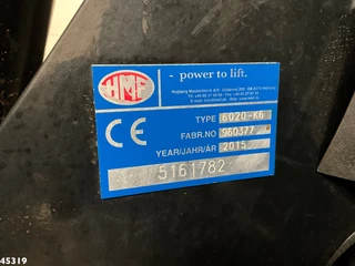Scania G 2015 - 450 Euro 6 HMF 60 Tonmeter laadkraan + Fly-Jib obrazek 30