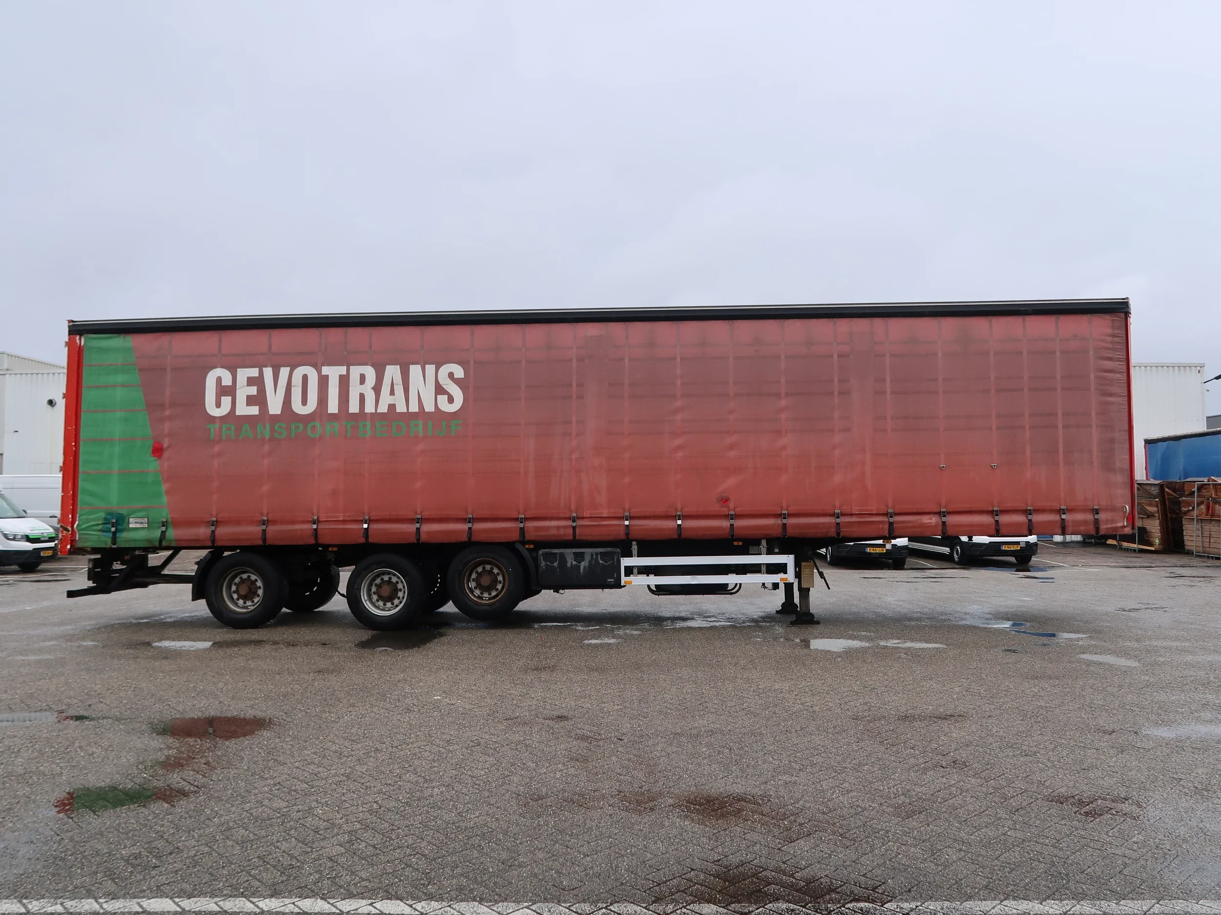 Pacton B3-001 2008 - O4, Lift & Lenkachse BPW, Staplerhalter, 4 Units, TUV, NL Trailer TOP! afbeelding 5