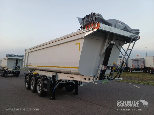 Schmitz Cargobull Auflieger Kipper Stahlrundmulde afbeelding 1