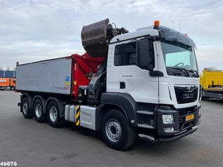 MAN TGS 2016 - 36.400 8x4 Euro 6 HMF 22 Tonmeter Z-kraan afbeelding 8
