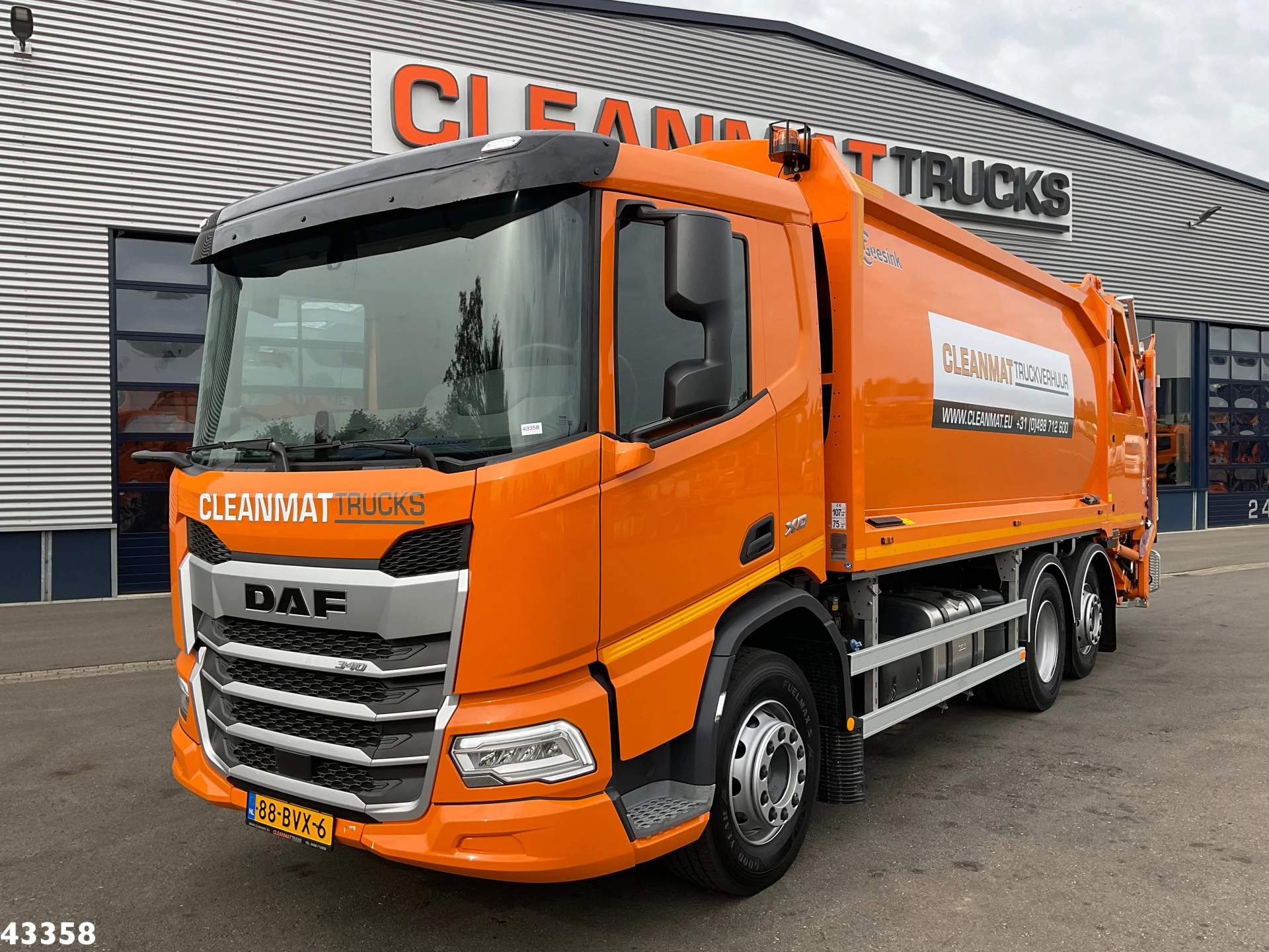 DAF FAN XD 340 Geesink 22m³ Welvaarts weighing system 2023 obrázek 9