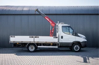 Iveco Daily 2015 - 50C15 3.0L | Open Laadbak | Kraan | Euro 6 | 1ste Eigenaar| 146 PK | 3-Zits image 8
