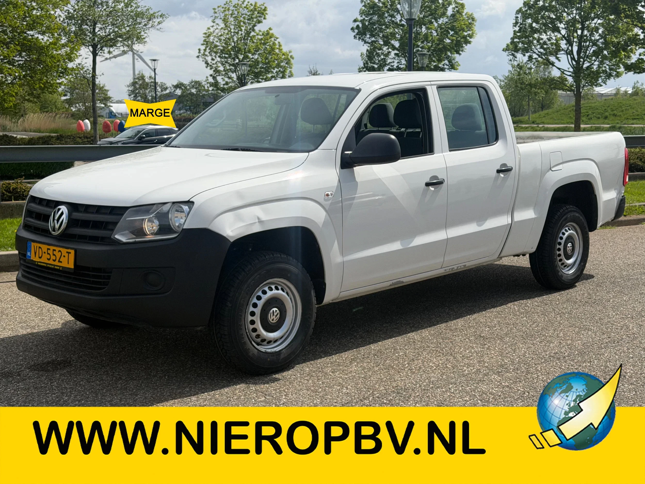 Volkswagen Amarok 2013 - 2.0TDI Dubbelcabine Pick Up Airco MARGE image 1