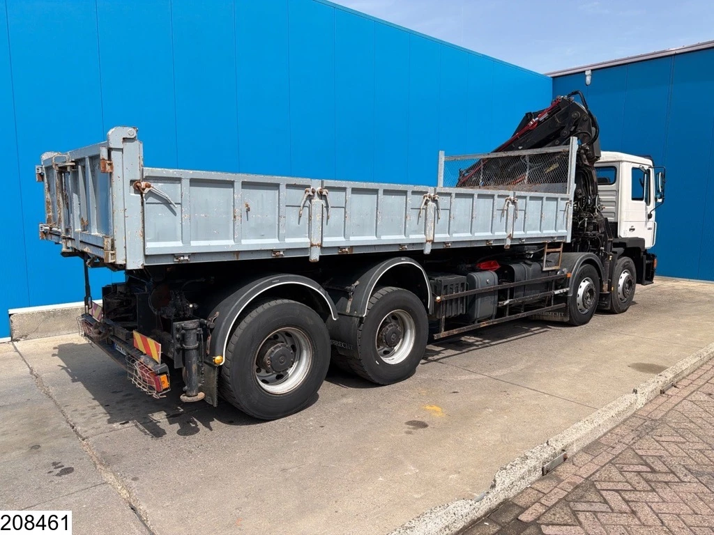 MAN 1996 - 41 372 8x4, Manual, HIAB, Remote, Bladvering immagine 4