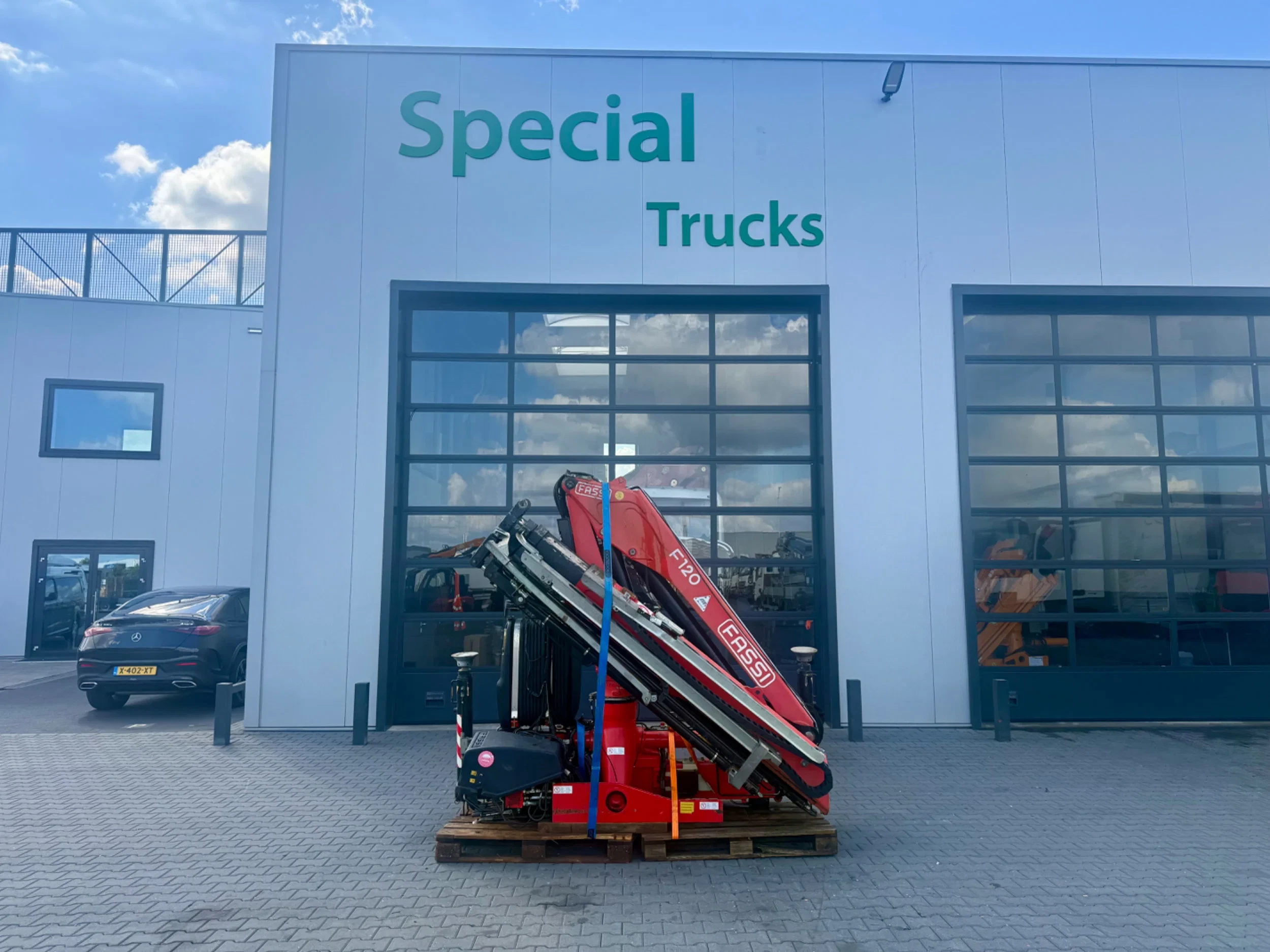 Fassi 2013 - Fassi F120B.1.23 E-Dynamic – 2013 – 3x Hydraulisch – Radiografische Afstandsbediening afbeelding 1