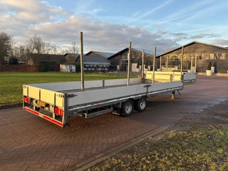 Veldhuizen N/A 2019 - Be oplegger 8 TON  semi dieplader 2018 (2.40 BREED immagine 4