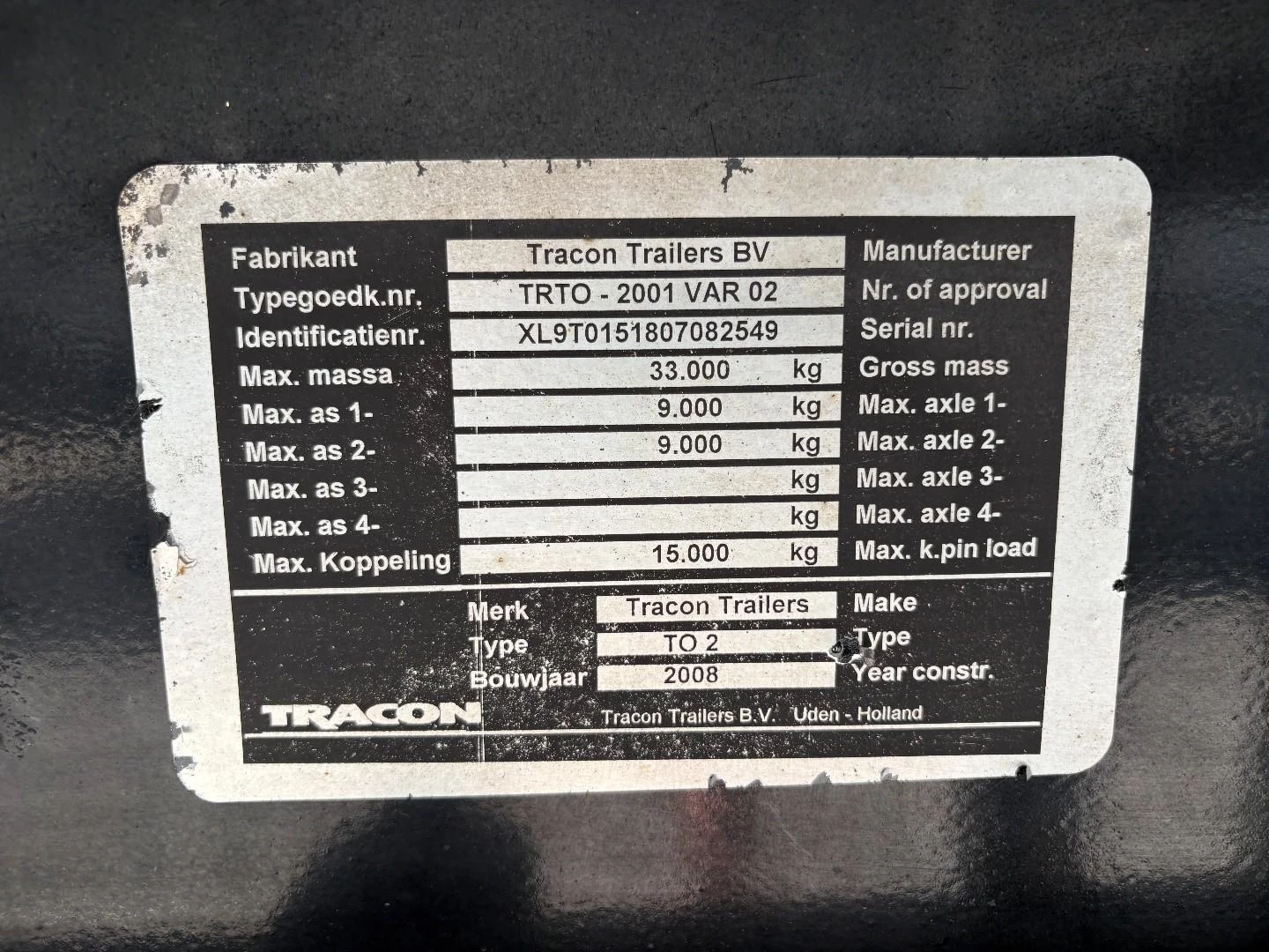 Tracon TO 2 2008 afbeelding 19