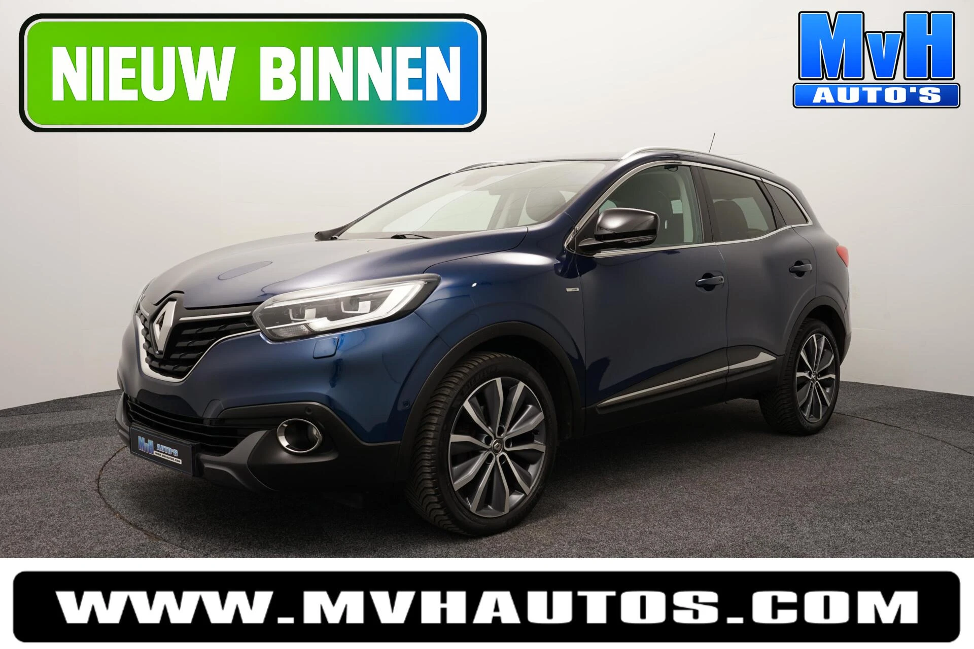 Renault Kadjar 2016 - 1.2 TCe Bose|TREKH|LED|STOELVW|BOSE|CLIMA|NAV afbeelding 1