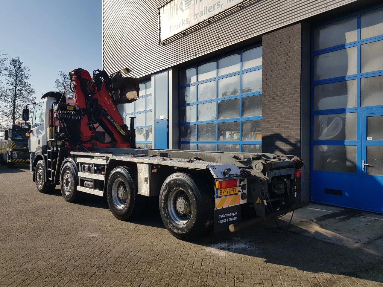 Ginaf X 4241 S 2009 - 8x4 NCH Z-Crane Epsilon Palfinger Q170Z88 afbeelding 7