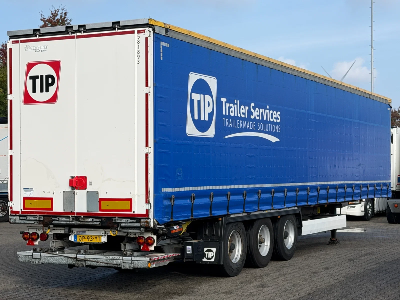 Krone 2017 - SD Schuifzeil-Dak / Laadklep / BPW-Axle *Apk 11-2027* image 1
