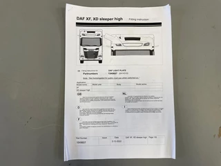 DAF N/A - 1549607 LED PLATE XD/XF SPACE(SH) NEW bild 4