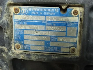 MAN - Gearbox & Clutch Parts Versnellingsbak 12AS2331TD+IT3 afbeelding 3 miniatuur