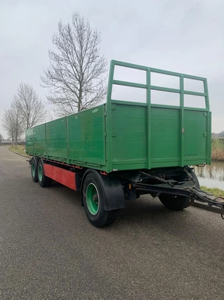 Krone 2019 - 3 asser | 27 ton | alu schotten | open laadbak afbeelding 2 miniatuur
