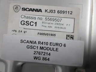 Scania - 2767214 GSC1 MODULEN SCANIA R 410 EURO 6 NIEUWE MODEL afbeelding 2 miniatuur