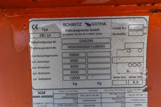 Schmitz Cargobull N/A 2009 - SKI 24-GEISOLEERDE KIPPER bild 23