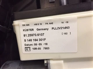 MAN TGS 2018 - 81.62645-6055-81.25970-6107 RAAMMECHANISME+MOTOR LH zdjecie 3