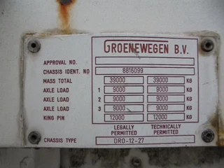 Groenewegen N/A 1994 - DRO 12-27 NL KENTEKEN obrazek 7