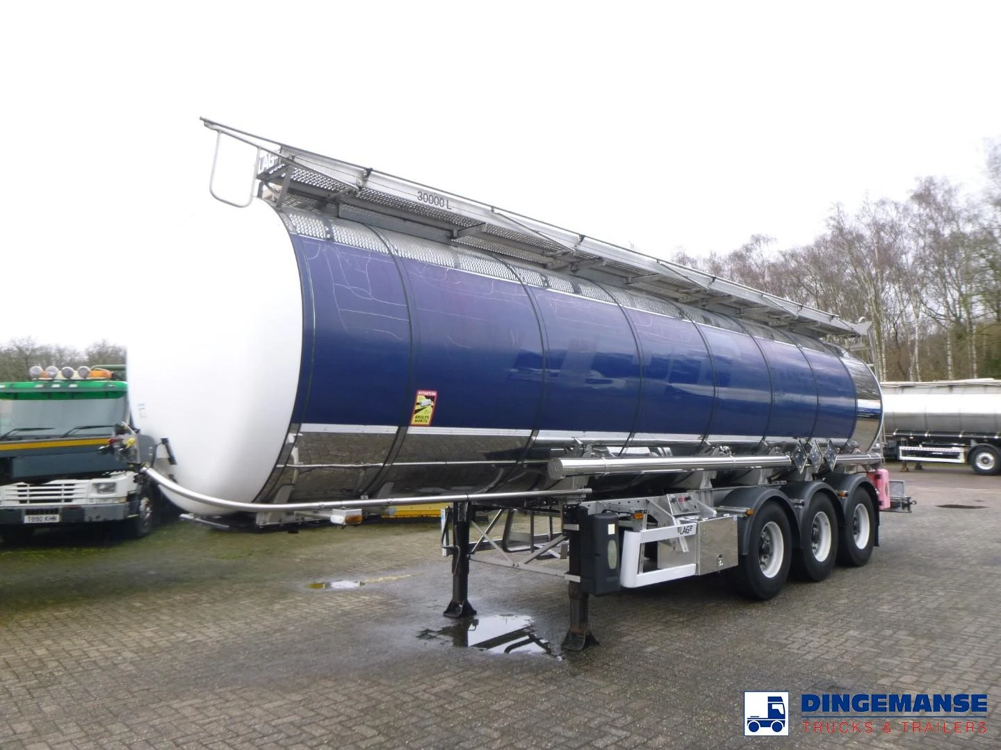Burg Chemical tank inox L4BH 30 m3 / 1 comp 2011 image 1
