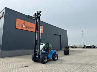 Manitou M 50-4T 2012 - M 50-4T 4x4 rough terrain forklift / only 2.092hrs / triplex-mast / side-shift te koop