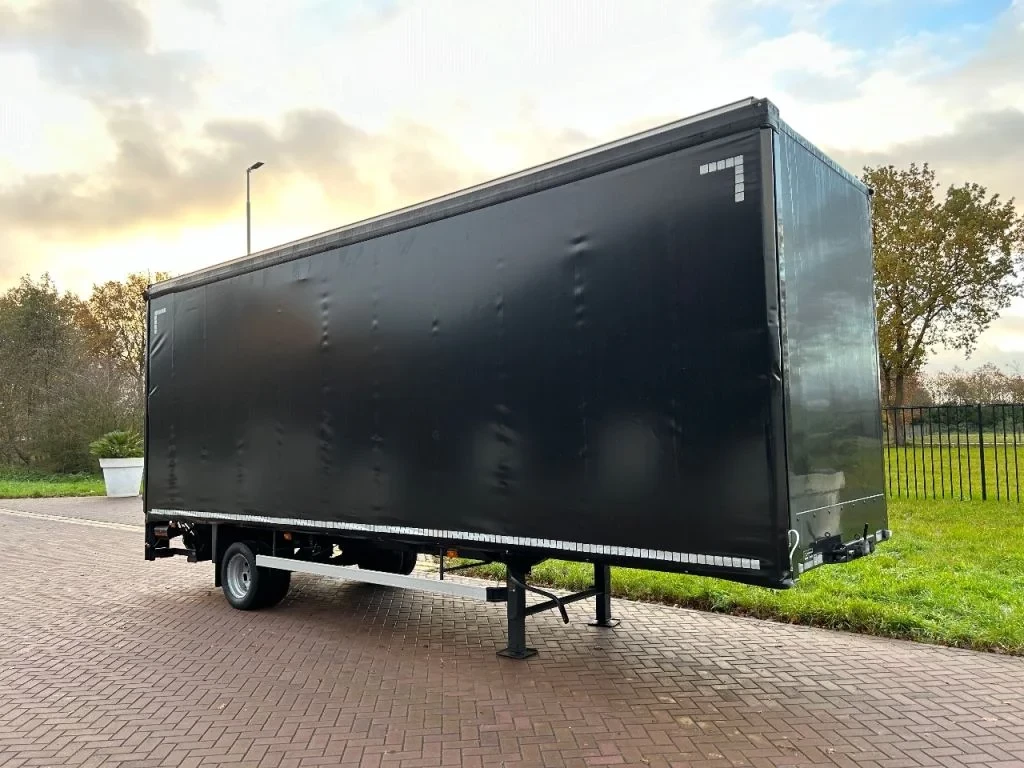 Veldhuizen 2009 - be oplegger 5.5 ton snel schuifzeilen 1000 kg laadklep immagine 10