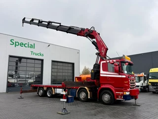 Scania R 2015 - R450 8x2*6 / Euro 6 / Fassi F1100RA.2.26 HE- Dynamic bild 2