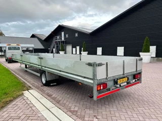 Veldhuizen N/A 2015 - Be oplegger vlak met luiken 5.5 ton (2015) 10 meter изображение 4
