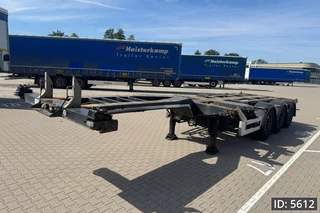Pacton 2012 - TXD 339 Multi / 2x Extandable / Lift axle / NL Trailer zu verkaufen