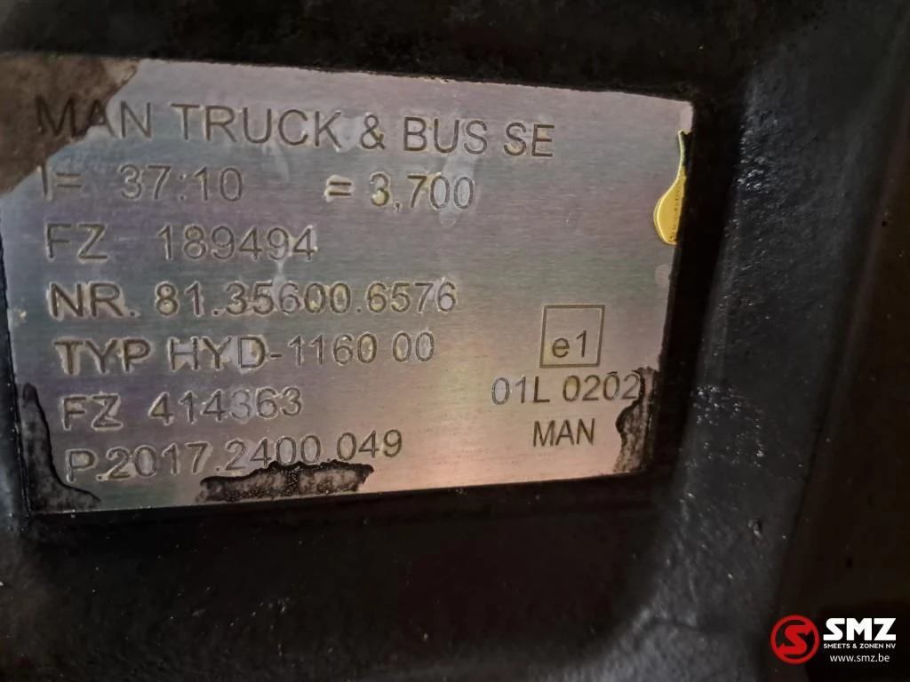 MAN 2021 - Occ aandrijfas HY-1160-00 MAN afbeelding 5