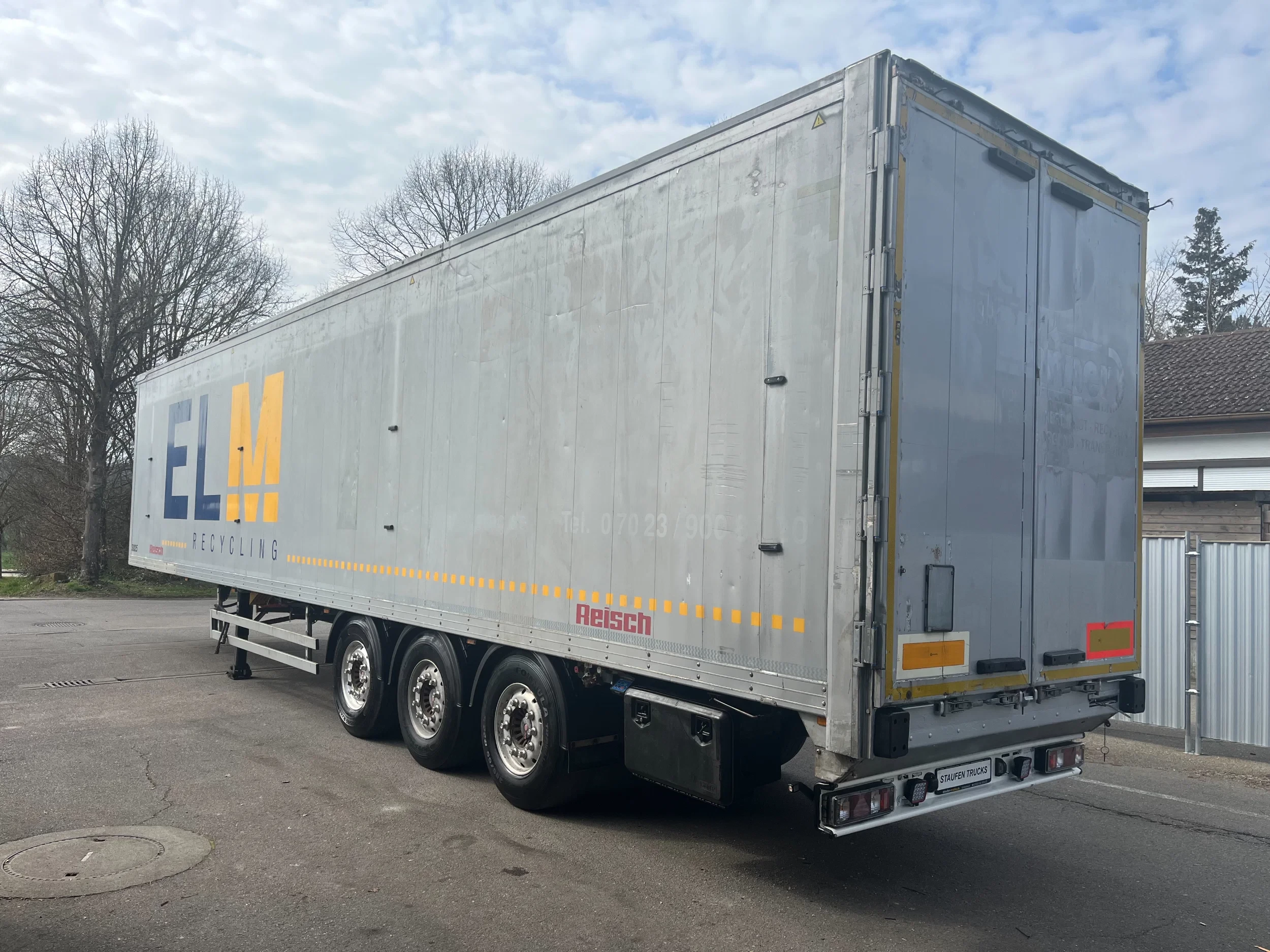 Reisch 2014 - RSBS-35/24 LK *Walkingfloor 90 cbm *ALCOA *BODEN TOP! zdjęcie 3