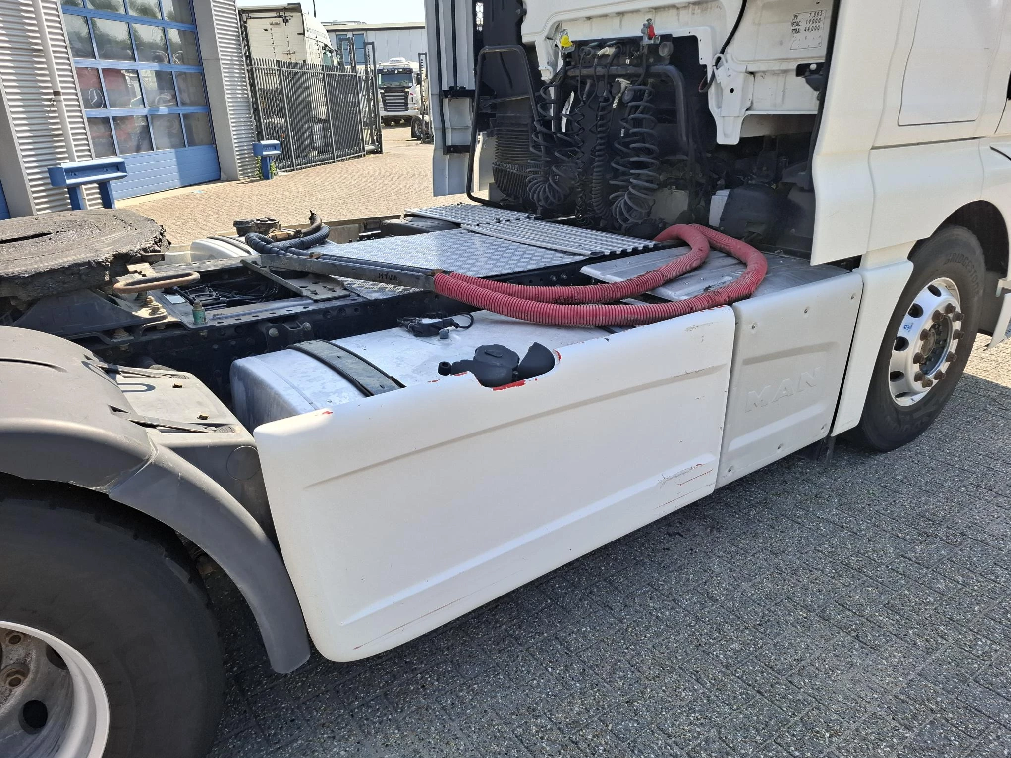 MAN TGX 2018 - 18.500 / INTARDER / HYDRAULICS / 725321 KM / PARK-AIRCO / ALCOA / FRIDGE / LWDS / AUTOMATIC / EURO-6 / 2018 immagine 9
