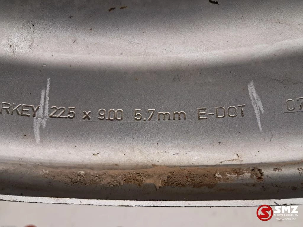 Ford 2023 - Occ velg 22,5 x 9,00 5,7 mm Ford afbeelding 7